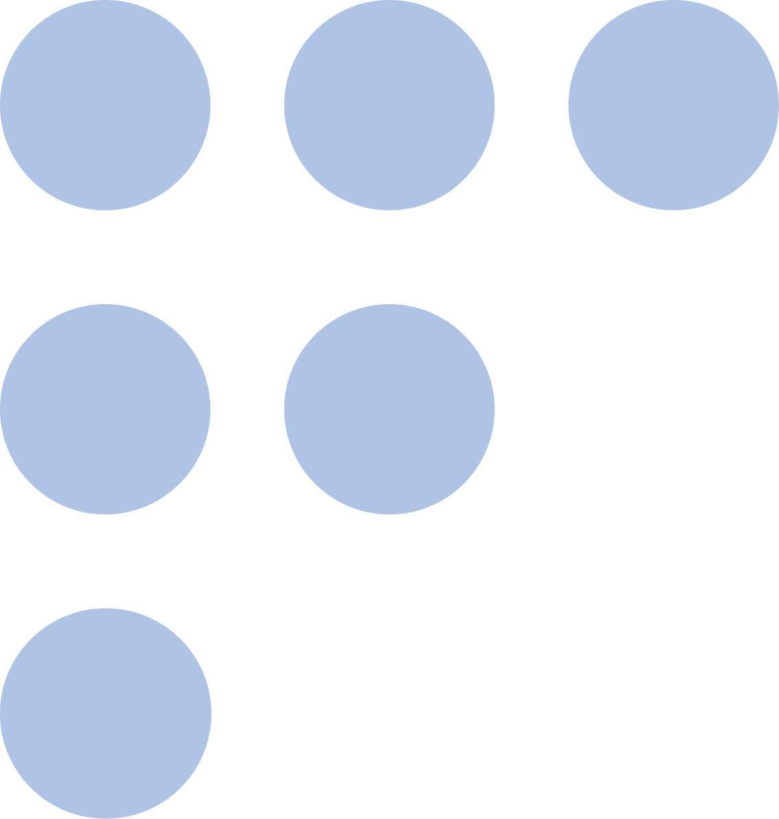 淡い青色のドット画像